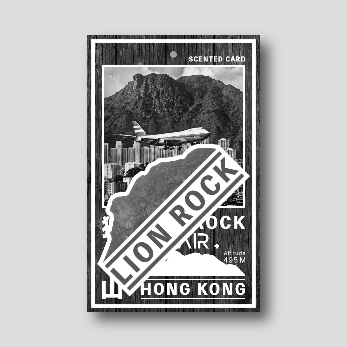 By AIR Plus - 0041 Lion Rock Scented Card