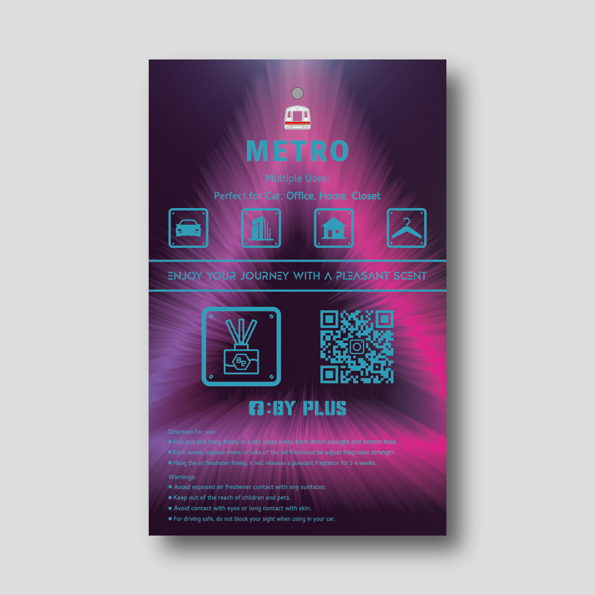 By AIR Plus - 0044 MTR Ticket Scented Card