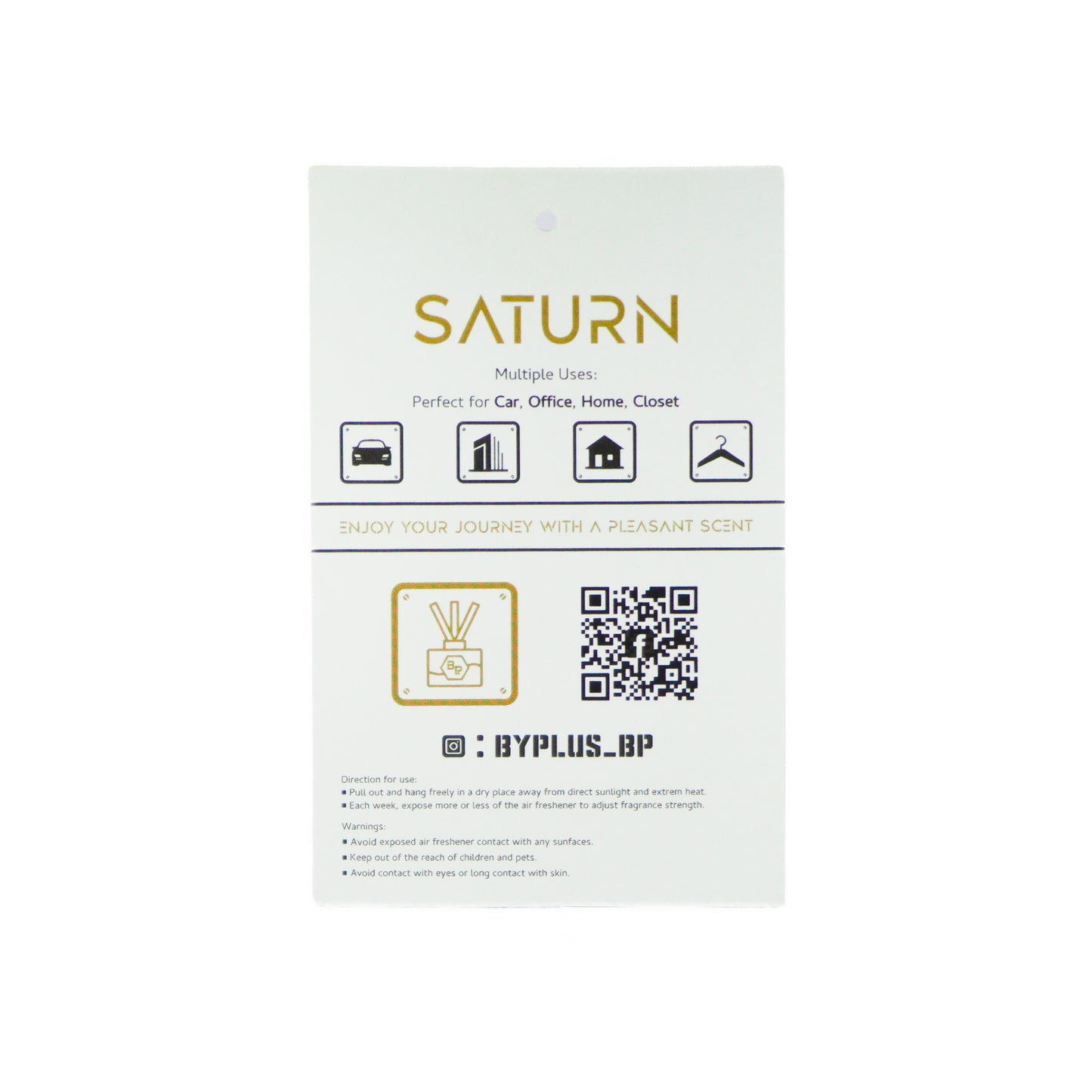 By AIR Plus - 0006 Saturn Scented Card