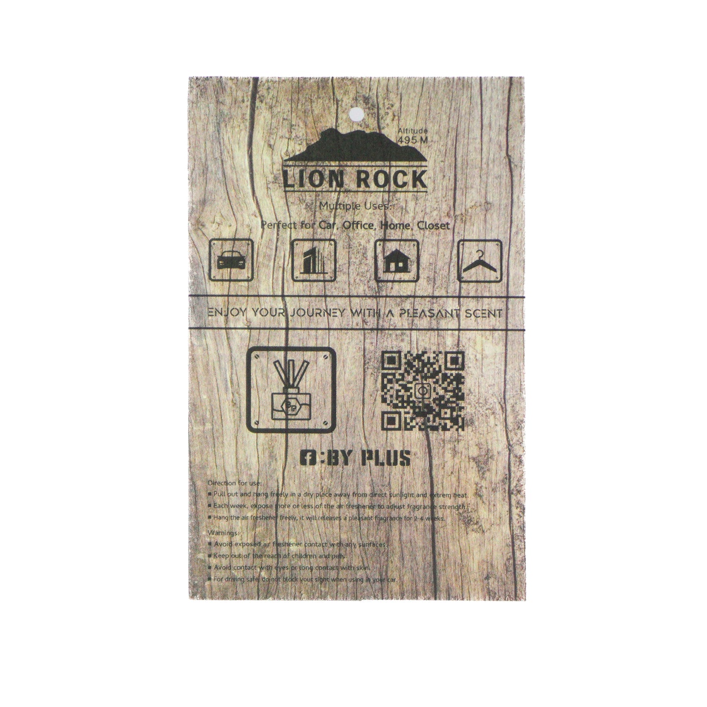 By AIR Plus - 0040 Lion Rock Scented Card