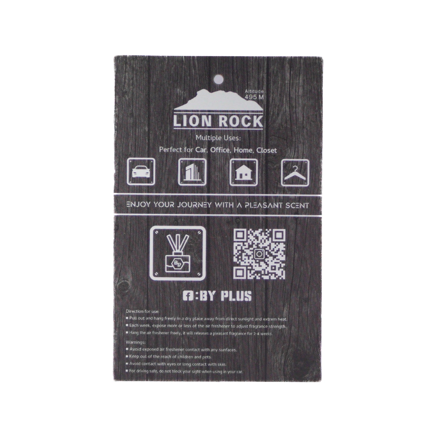 By AIR Plus - 0041 Lion Rock Scented Card