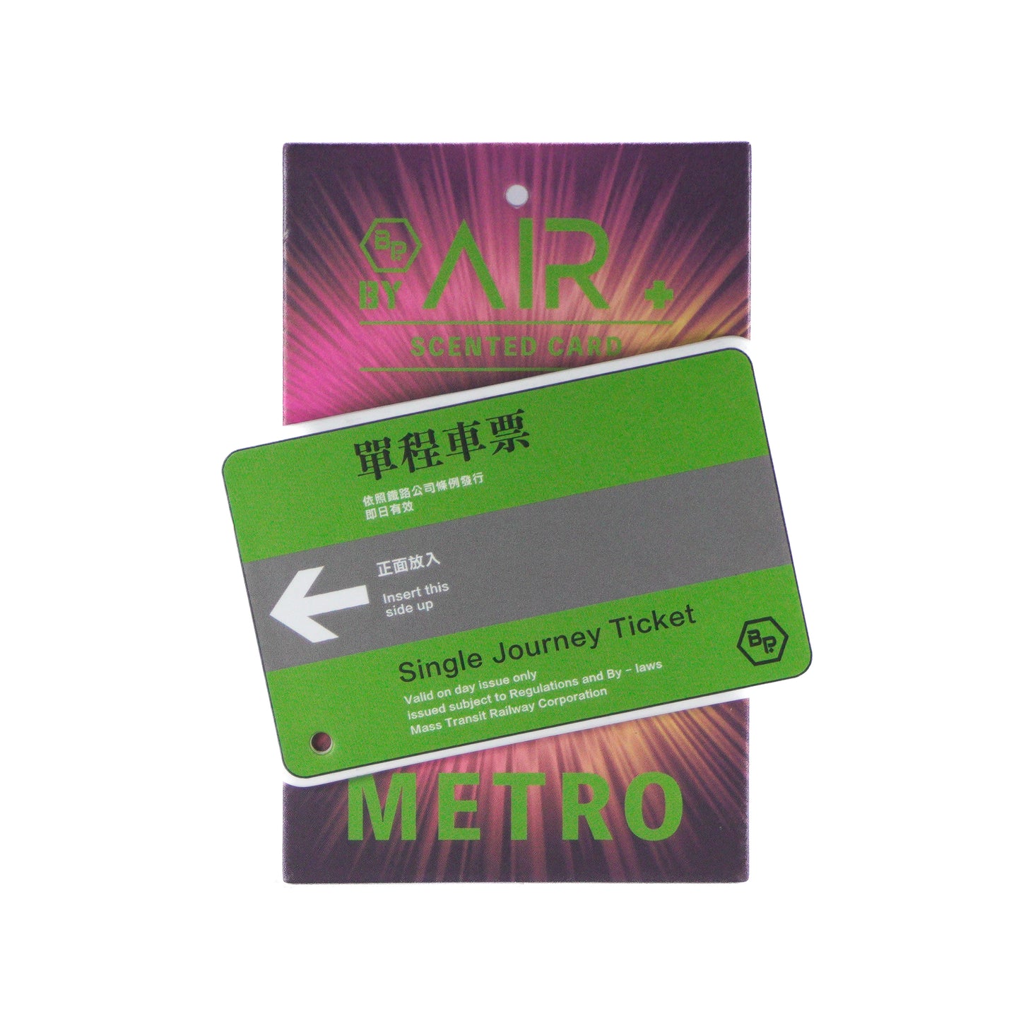 By AIR Plus - 0045 Metro Ticket Scented Card