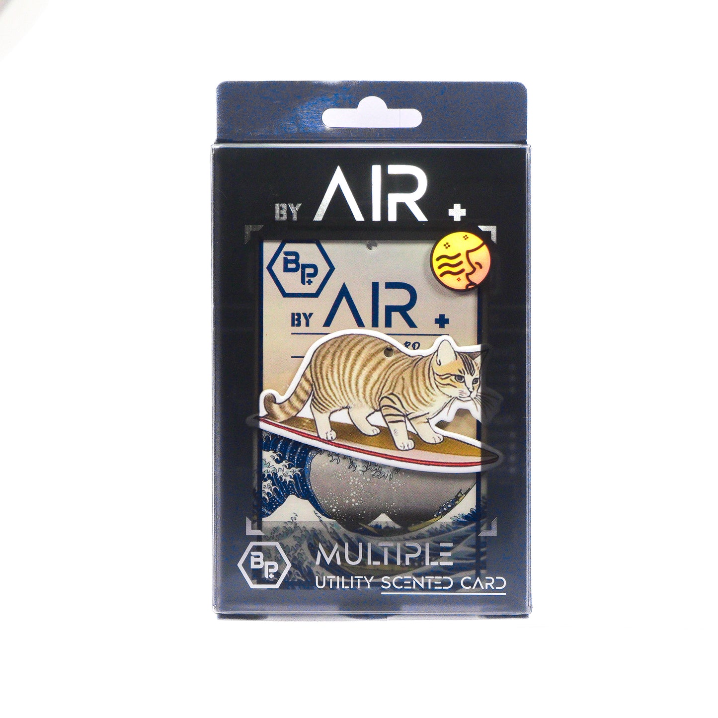 By AIR Plus - 0038 Surfing Cat Scented Card
