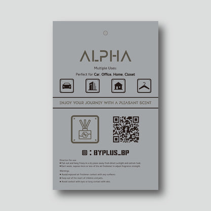 By AIR Plus - 0010 Alpha 01 Scented Card