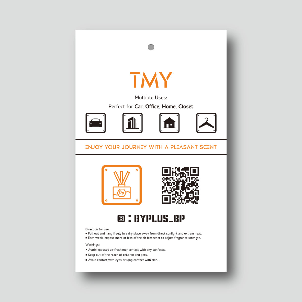 By AIR Plus - 0015 TMY Scented Card