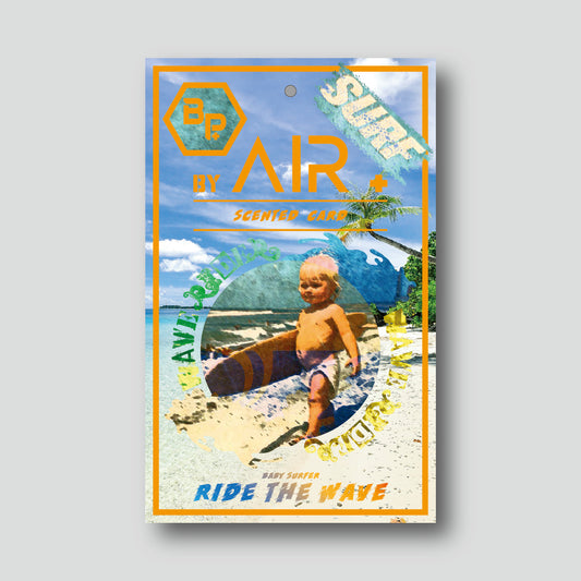 By AIR Plus - 0036 Baby Surfer Scented Card