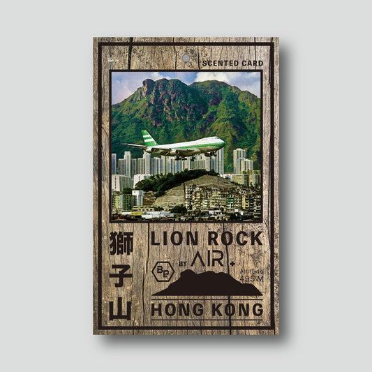 By AIR Plus - 0040 Lion Rock Scented Card
