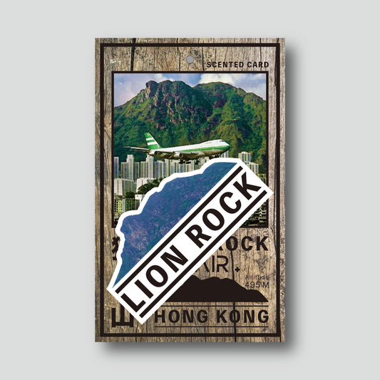 By AIR Plus - 0040 Lion Rock Scented Card