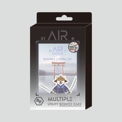 By AIR Plus - 0042 Samurai Shiba Scented Card