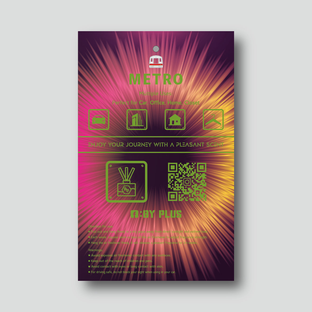 By AIR Plus - 0045 MTR Ticket Scented Card