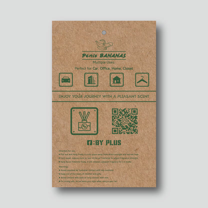 By AIR Plus - 0047 Penis Banana Scented Card