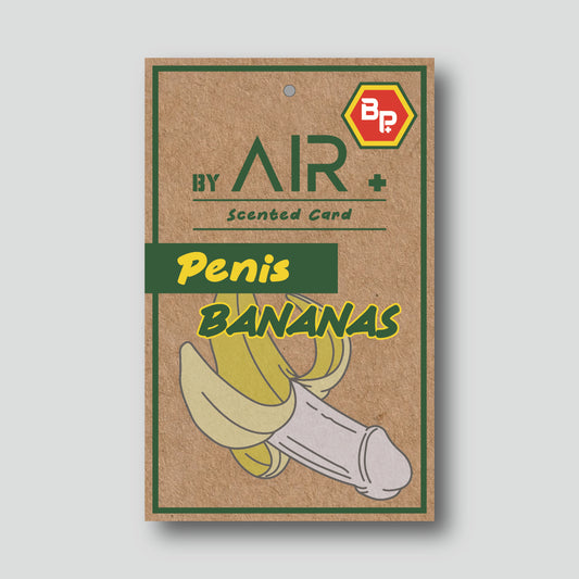 By AIR Plus - 0047 Penis Banana Scented Card
