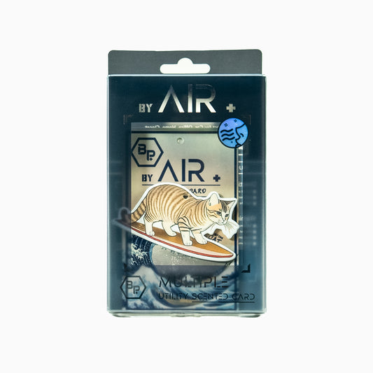 By AIR Plus - 0038 Surfing Cat Scented Card