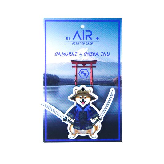 By AIR Plus - 0042 Samurai Shiba Scented Card