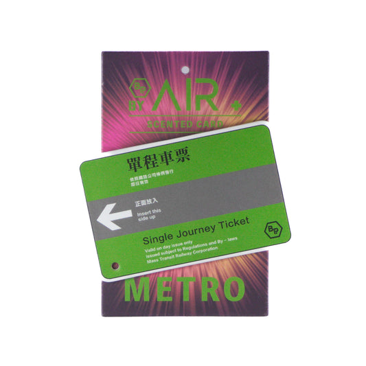 By AIR Plus - 0045 Metro Ticket Scented Card